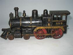 1910 Hubley Cast Iron Train ore car set